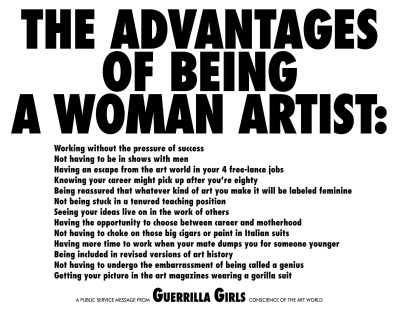 Courtesy guerrillagirls.com
