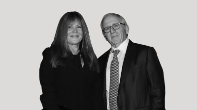 Portrait of Shelli and Irving Azoff.