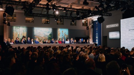 An evening sale at Christie’s