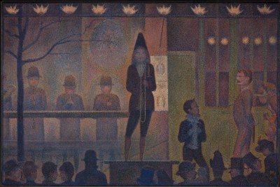 Georges Seurat, Circus Sideshow, 1887–88