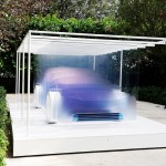 Marjan van Aubel's installation 8 Minutes and 20 Seconds at ICA Miami.