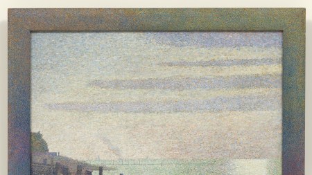 Georges Seurat, Evening, Honfleur, 1886