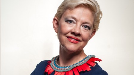 Portrait of Kim Sajet.