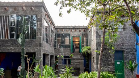 MEXICO CITY, MEXICO - JANUARY 17: Inside the Casa Azul, or Blue House, in Mexico City, the museum dedicated to artist Frida Kahlo on January 17, 2019 in MEXICO CITY, Mexico. (Photo by Andrew Hasson/Getty Images)