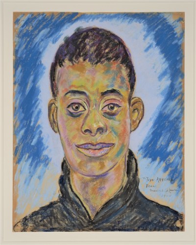 Beauford Delaney, Portrait of James Baldwin, 1944