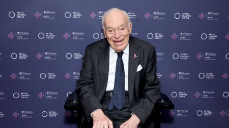 Portrait of Leonard Lauder.