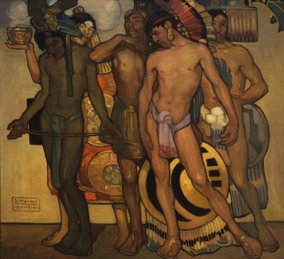 Saturnino Herrán, Nuestros dioses antiguos (Our Ancient Gods), 1916