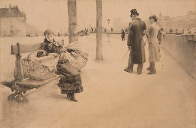 Pascal Adolphe Jean Dagnan-Bouveret, La Blanchisseuse (The Laundress), 1879