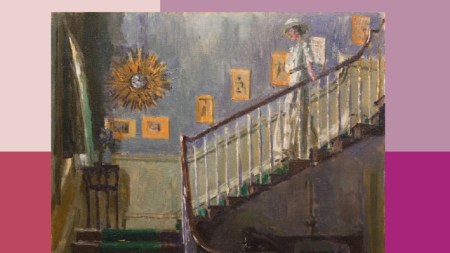 Walter Sickert, Ethel Sands Descending the Stairs at Newington , c. 1920